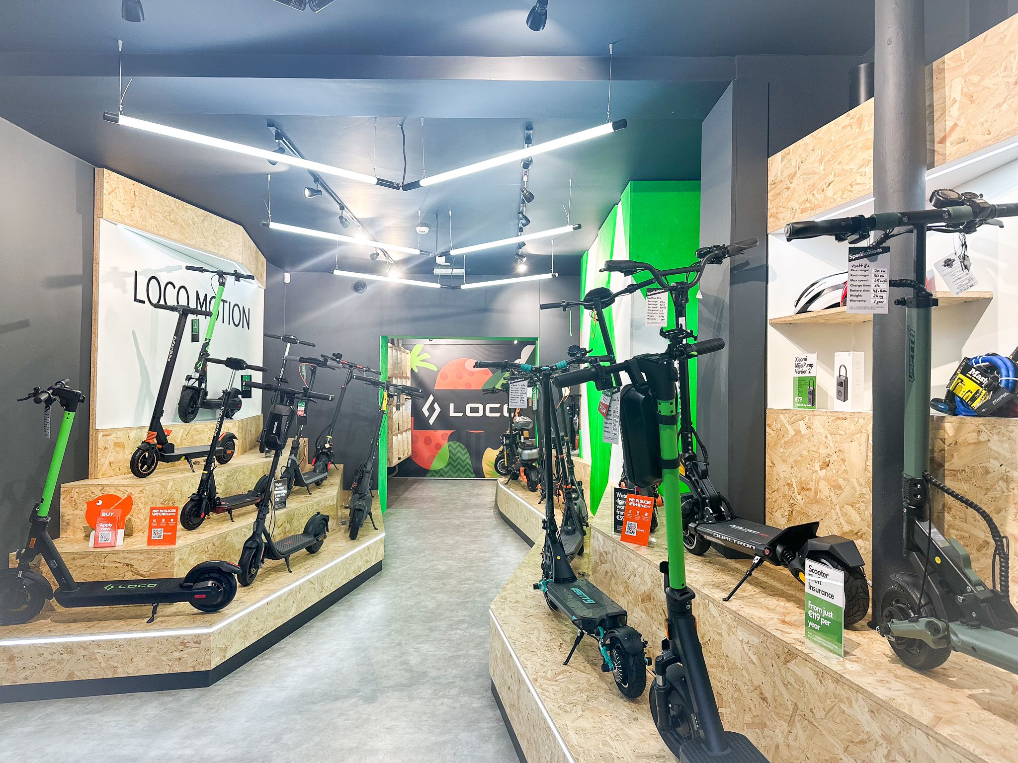 LOCO Scooters electric scooter store in Portobello Dublin