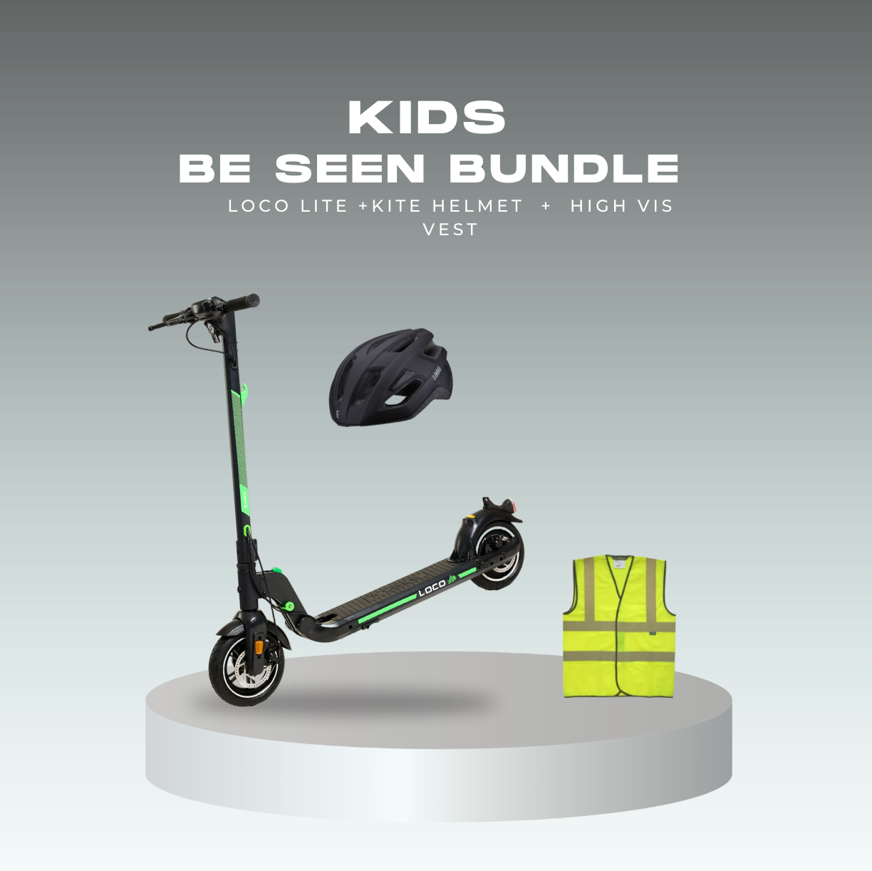 Kids eScooter Be Seen Bundle