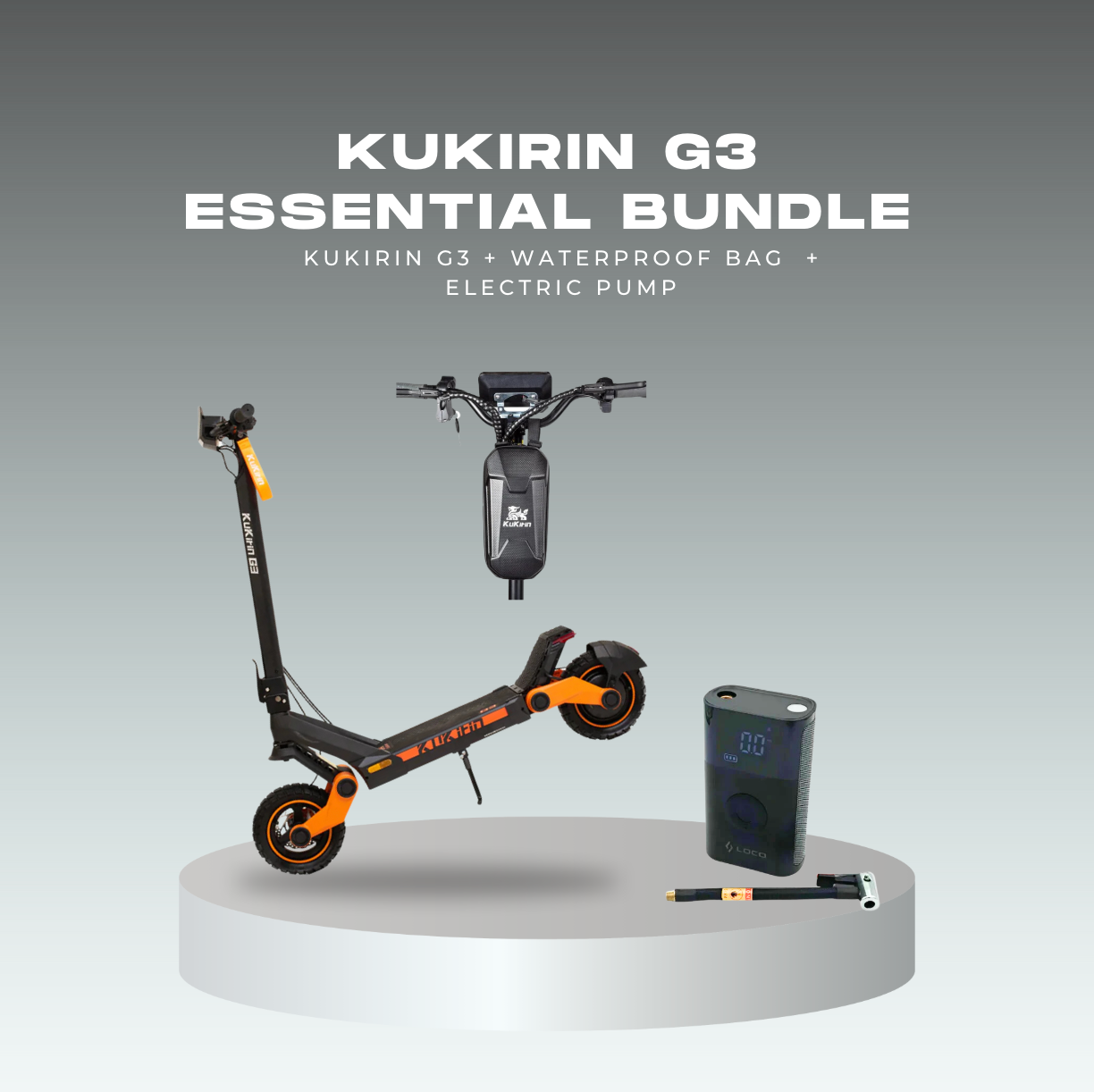 Kukirin G3 Essential Bundle Flash Sale