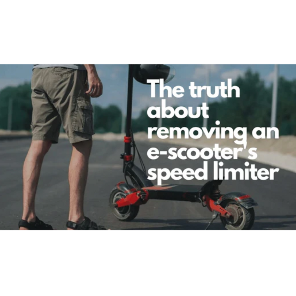 The truth about removing a speed limiter on an electric scooter