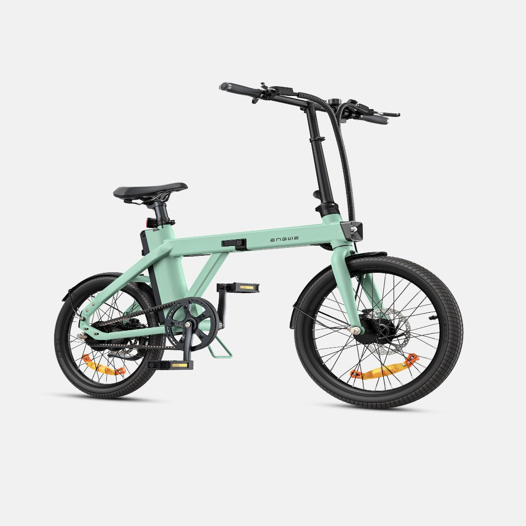 Engwe  P20 Green Electric Bike-LOCO Scooters Dublin