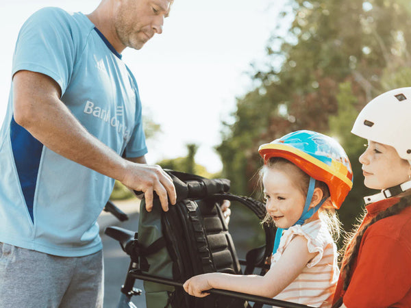 Electric cargo bikes for families
