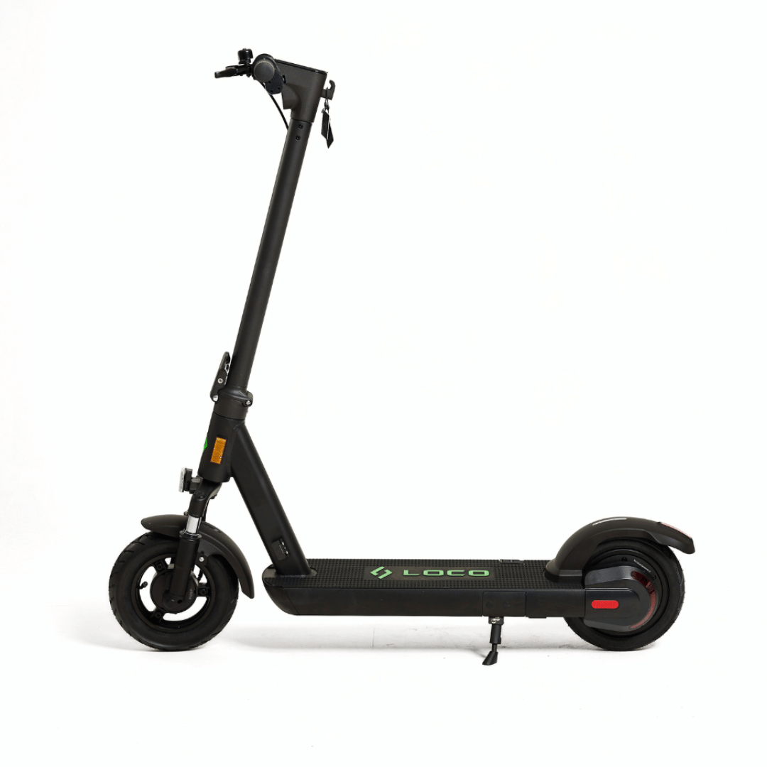 LOCO Motion Pro waterproof electric scooter side profile
