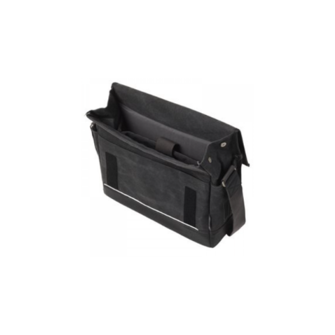 Basil Urban fold Messenger Pannier Black/16L