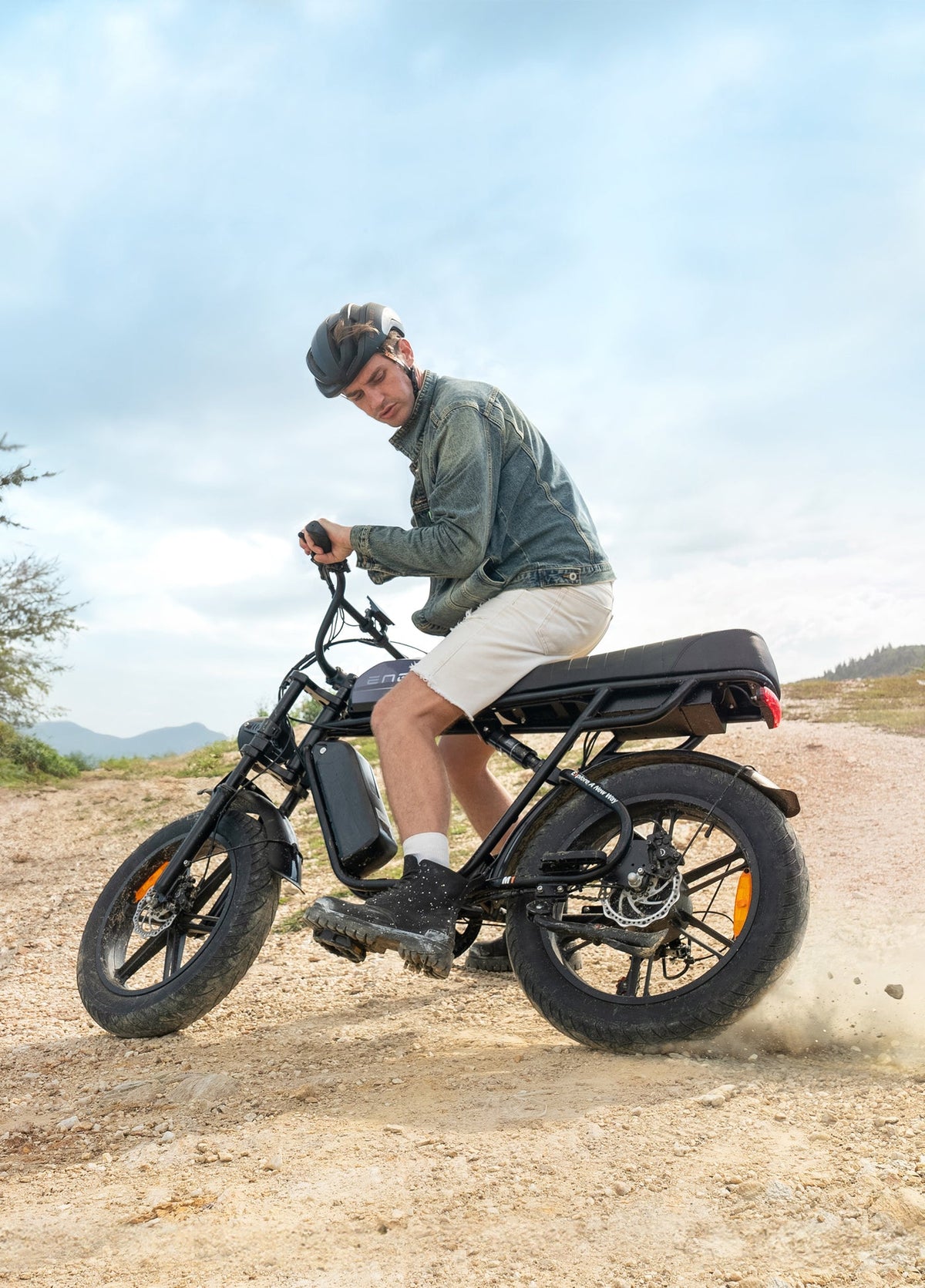 Engwe M1 dual battery fat tyre electric bike in Ireland