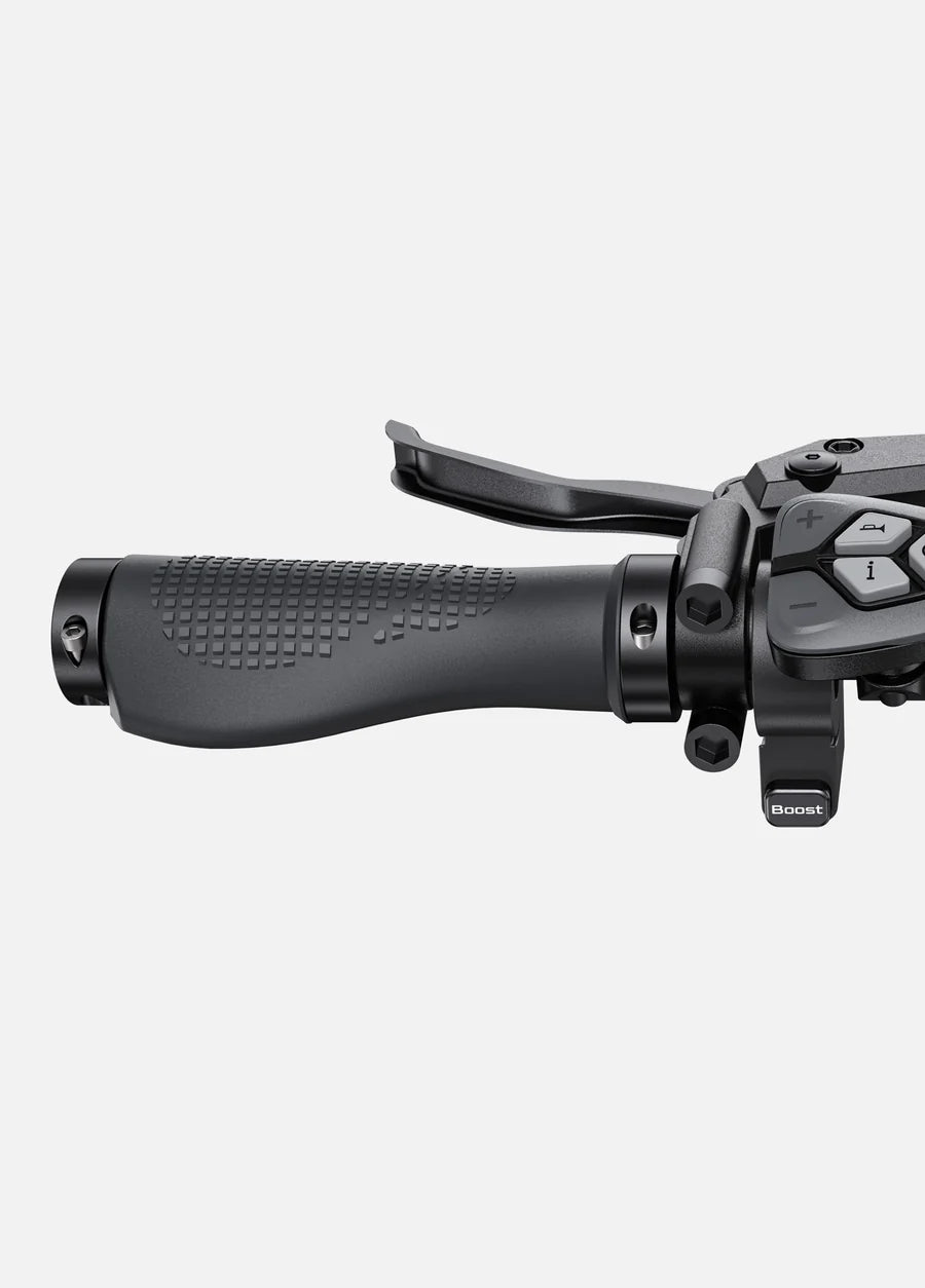 Engwe L20 3.0 Boost electric bike ergonomic handlebar grip and brake lever
