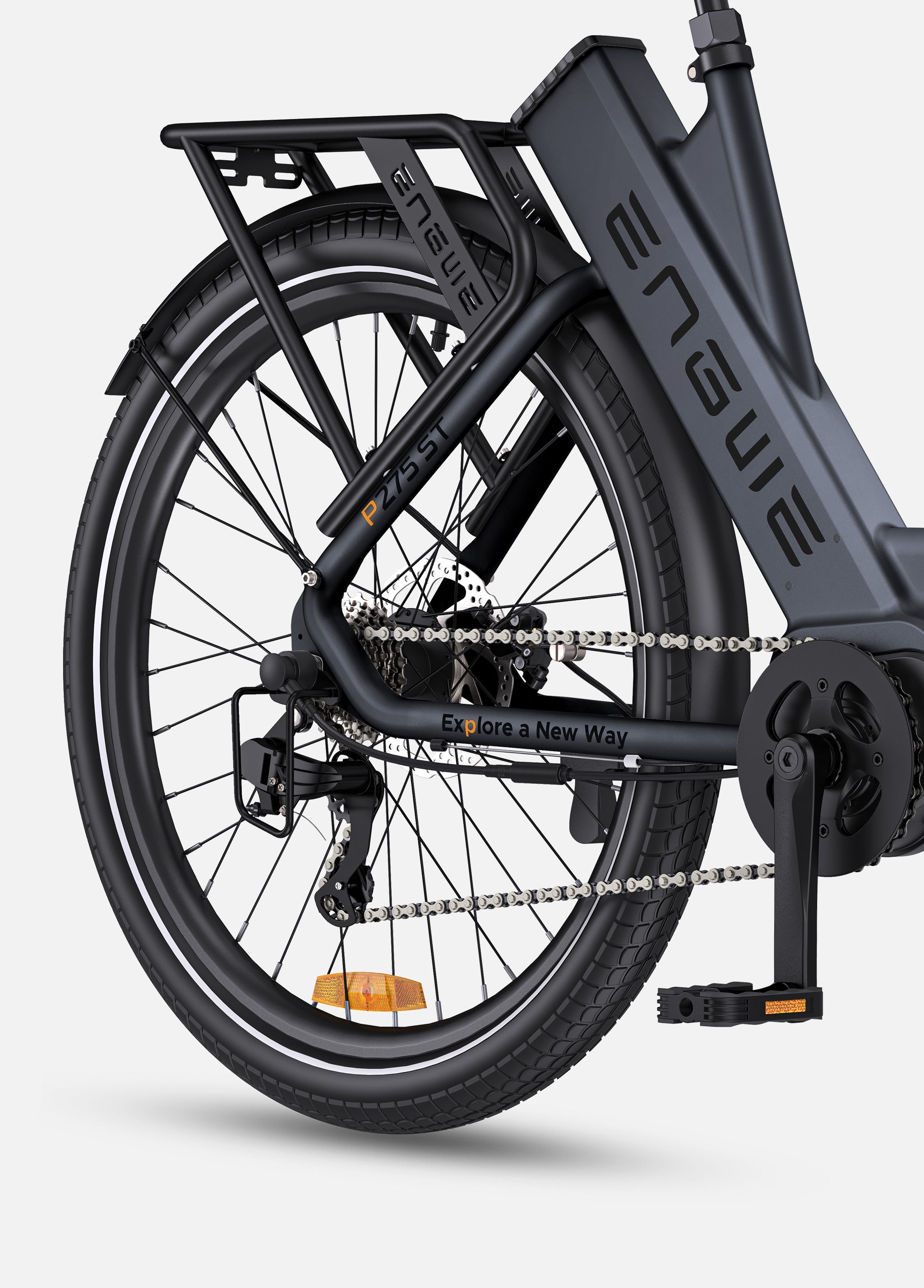 Engwe P275 Electric Bike Black