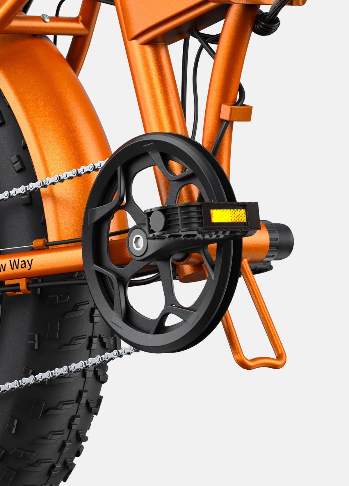 Engwe EP-2 Boost torque sensor and Boost button