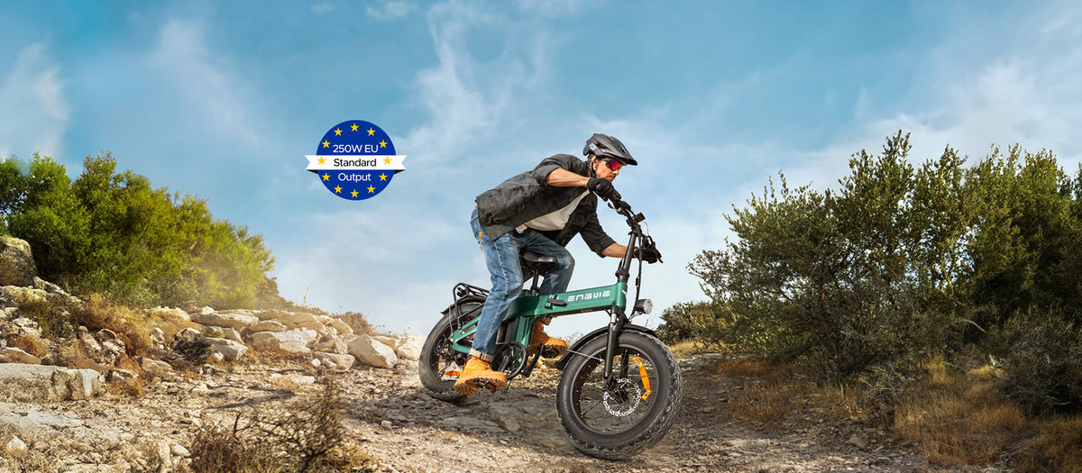 Engwe EP-2 3.0 Boost step-through folding electric bike in Ireland