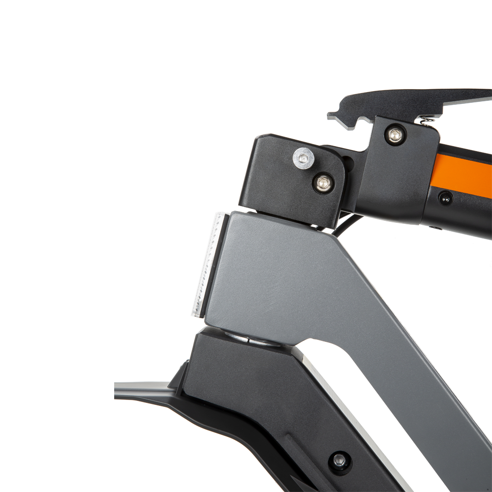 Kugoo KuKirin (Kugoo) G2 Electric Scooter 2026 Version side profile of the front mudguard and folding mechanism. 