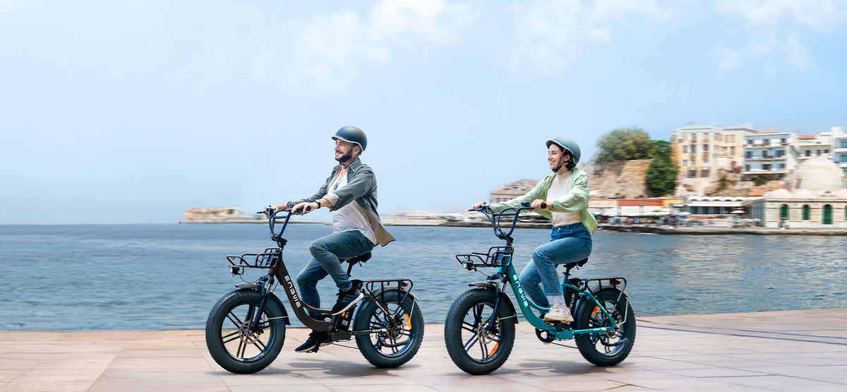 Engwe L20 Boost compact fat tyre electric bike in Ireland