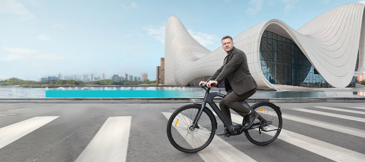 Riding the Engwe MAPFOUR N1 Pro mid-drive commuter eBike