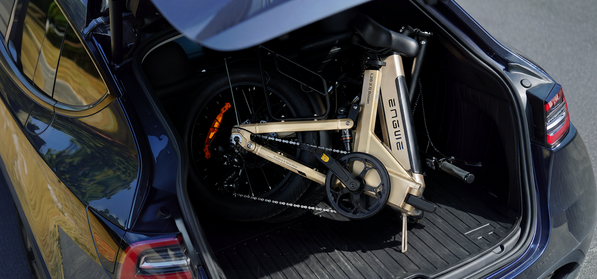 Engwe L20 3.0 Boost fold and full suspension