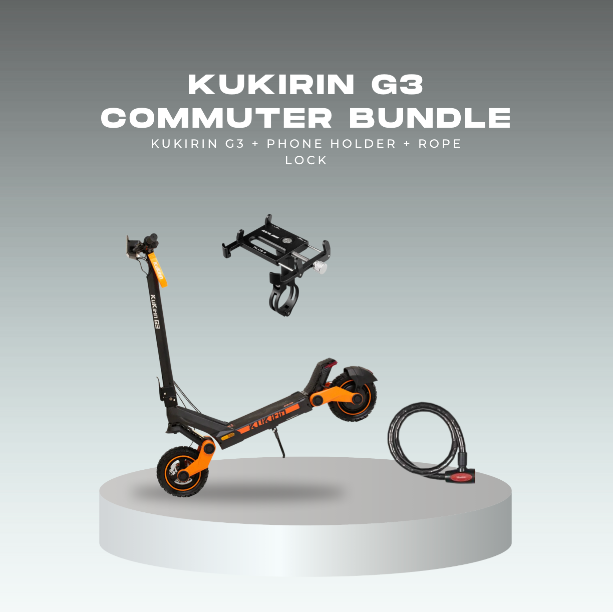 Kukirin G3 Commuter Bundle Flash Sale