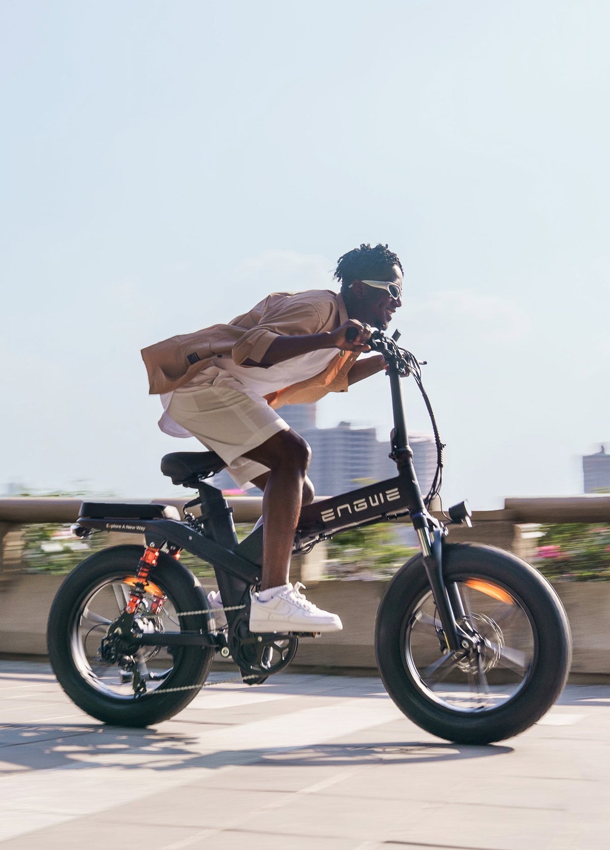 Engwe X20 fat tyre folding e-moped in Ireland