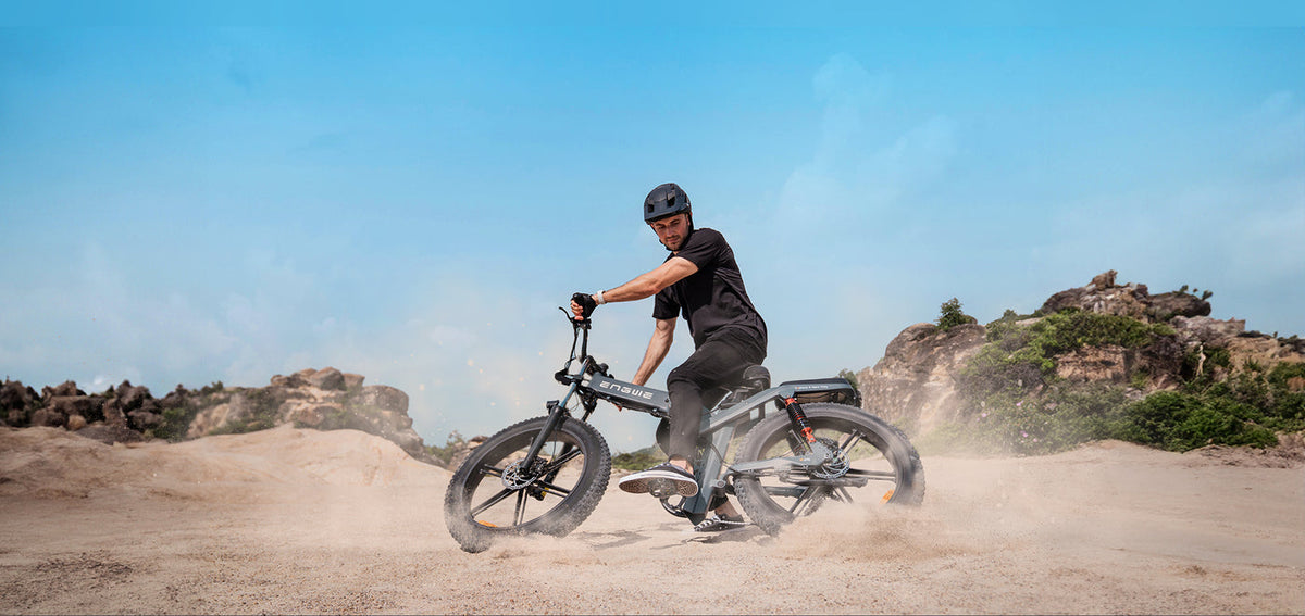 Engwe X range e-moped off road