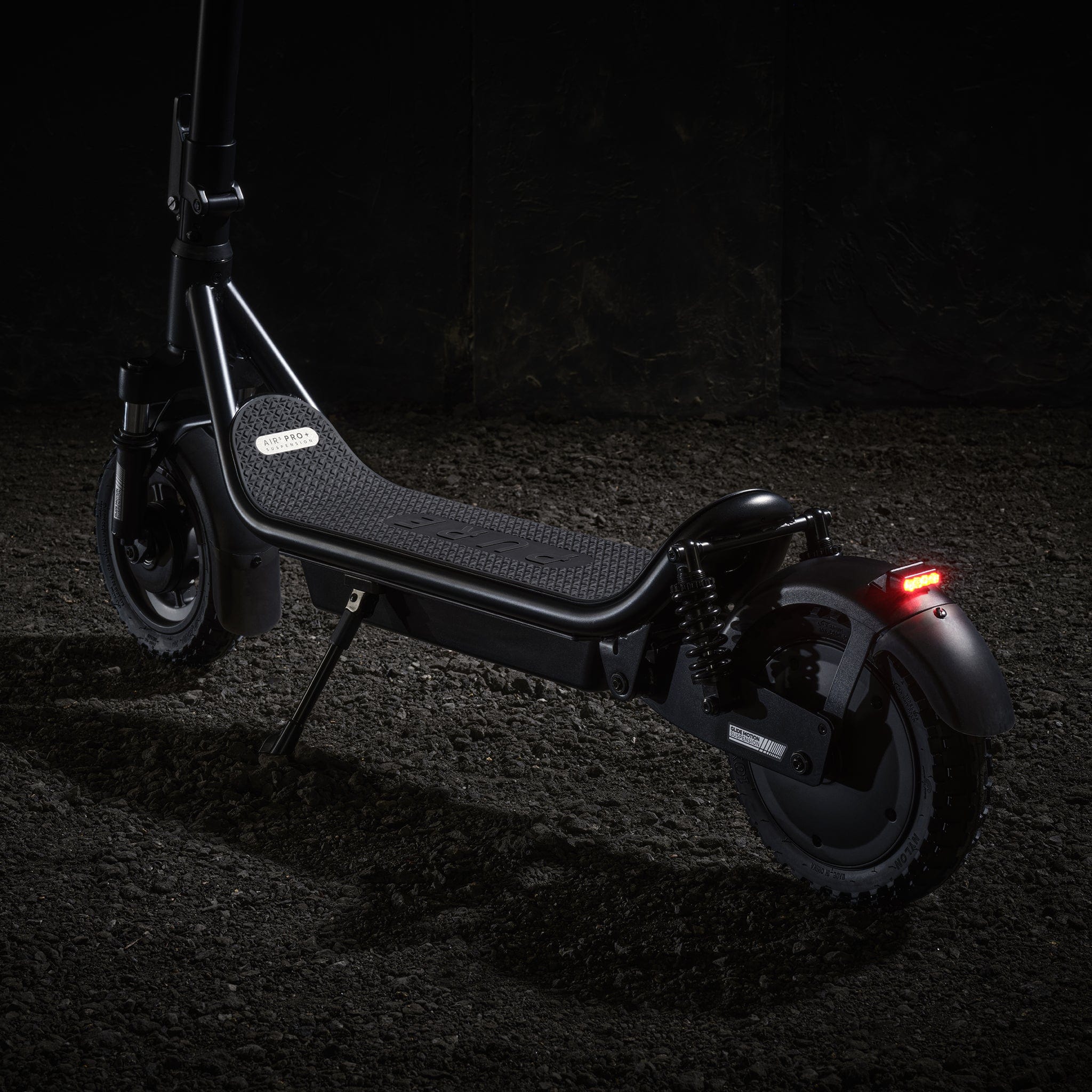 Pure Electric Scooter Black Air⁵ Pro+ Suspension