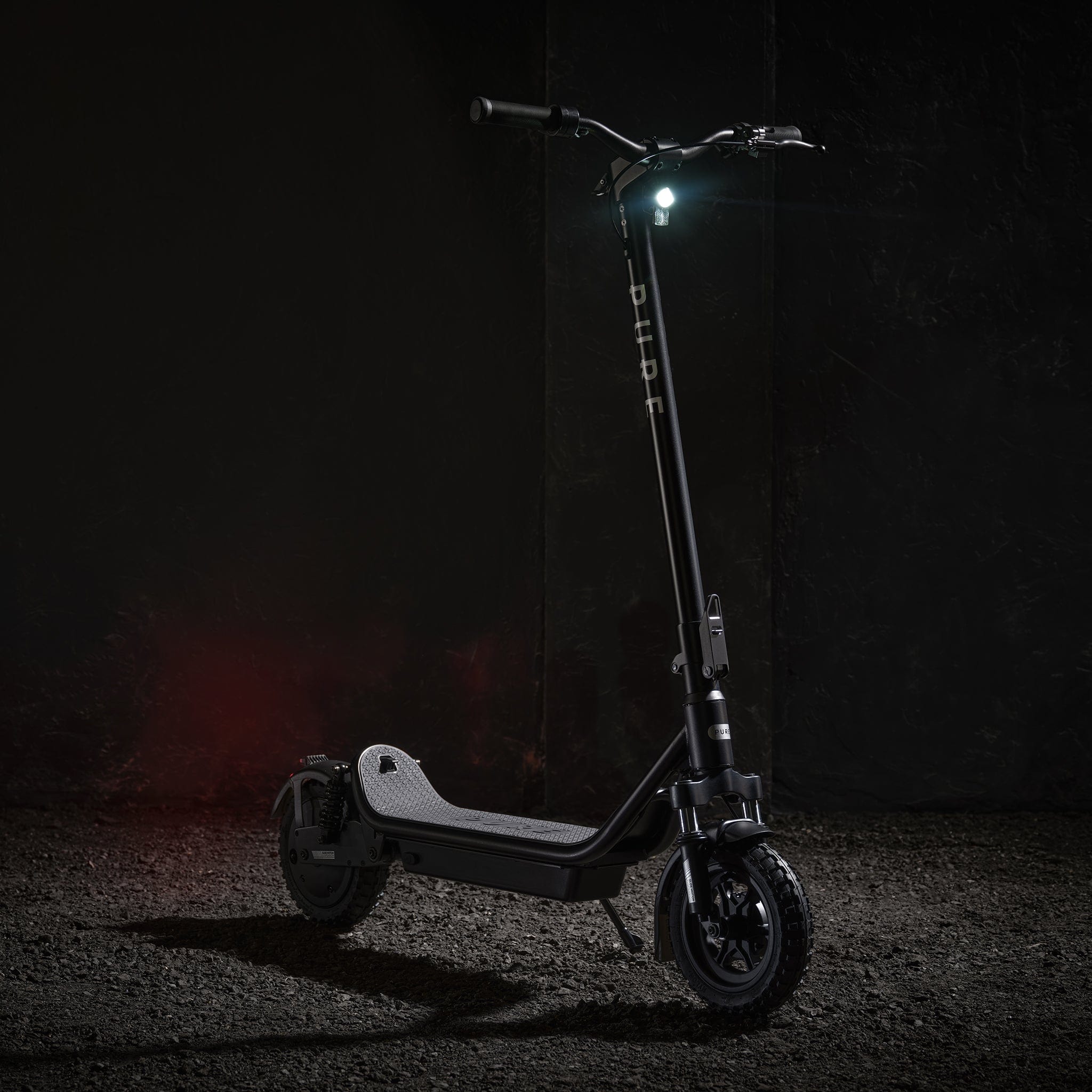 Pure Electric Scooter Black Air⁵ Pro+ Suspension