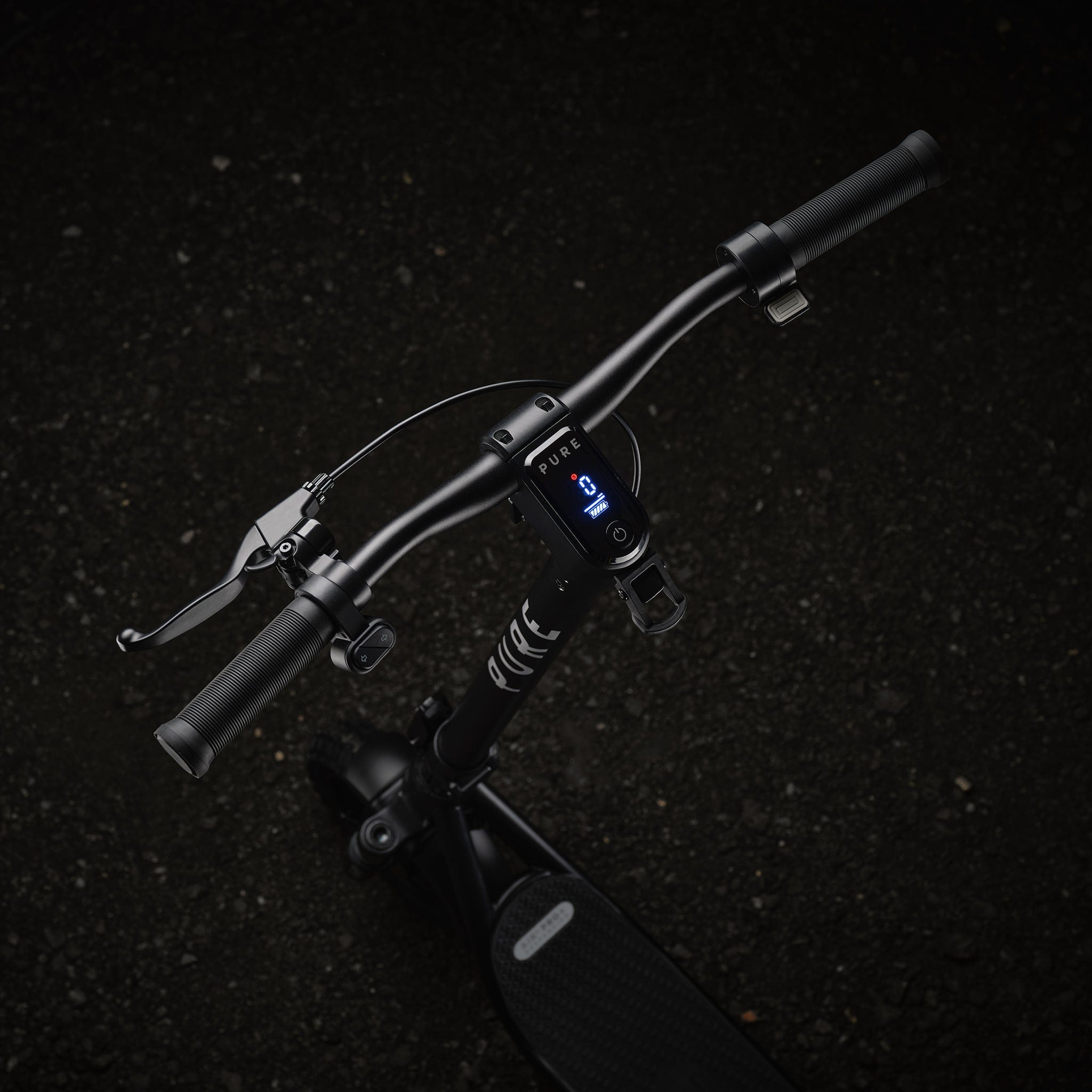 Pure Electric Scooter Black Air⁵ Pro+ Suspension