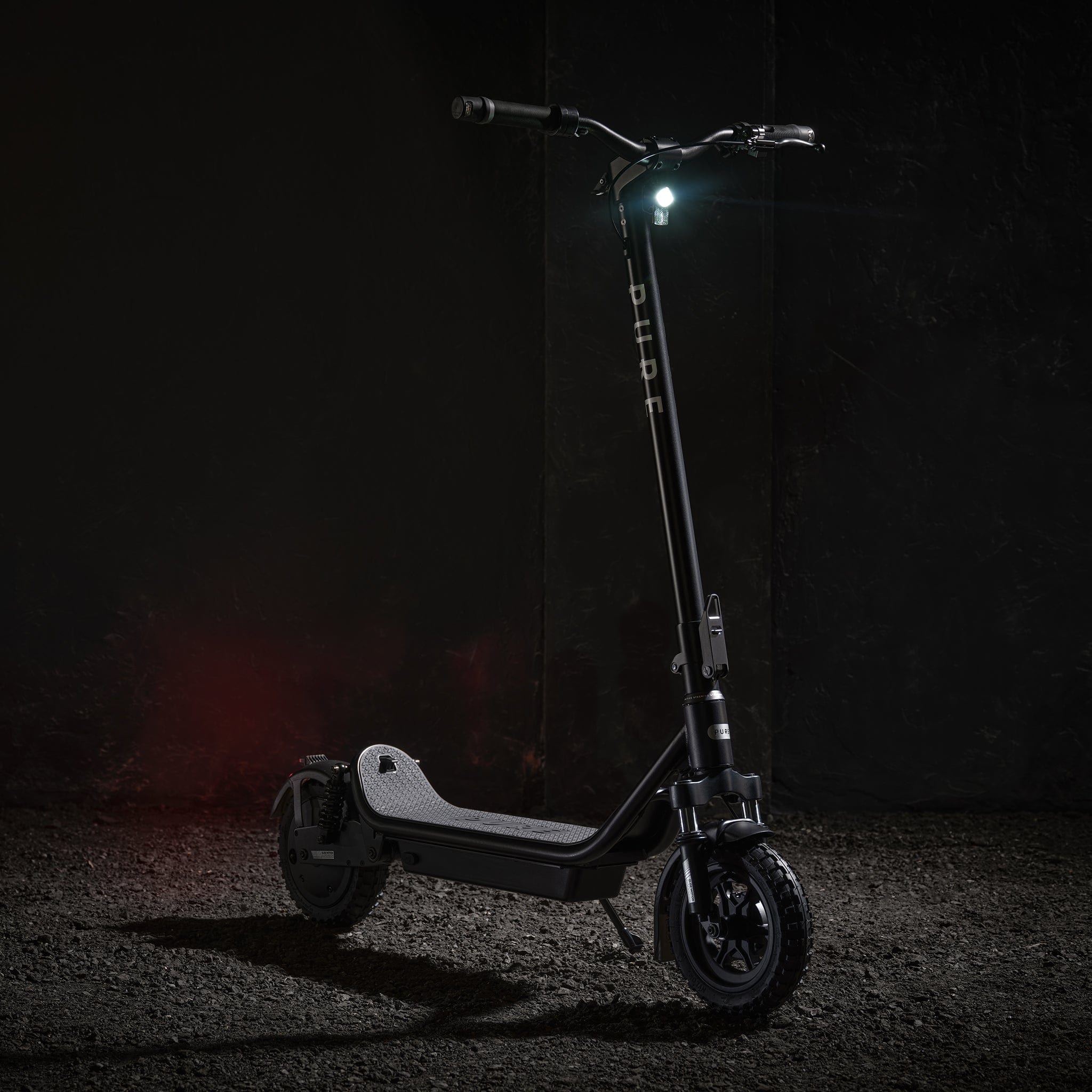 Pure Electric Scooter Black Air⁵ Ultra Suspension