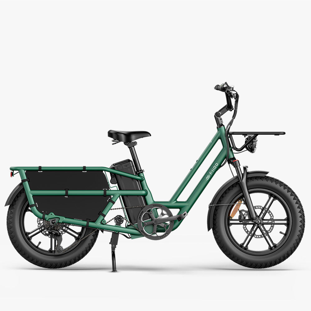 Fiido T2 longtail electric cargo bike in Ireland