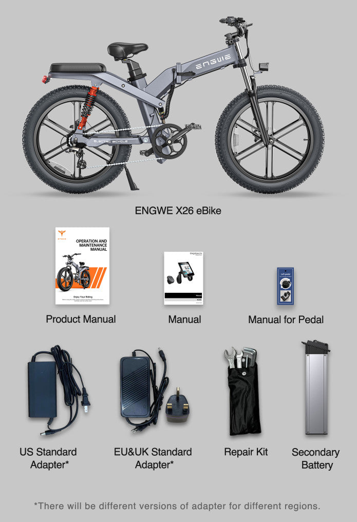 Engwe X26 Electric bike-Loco scooters