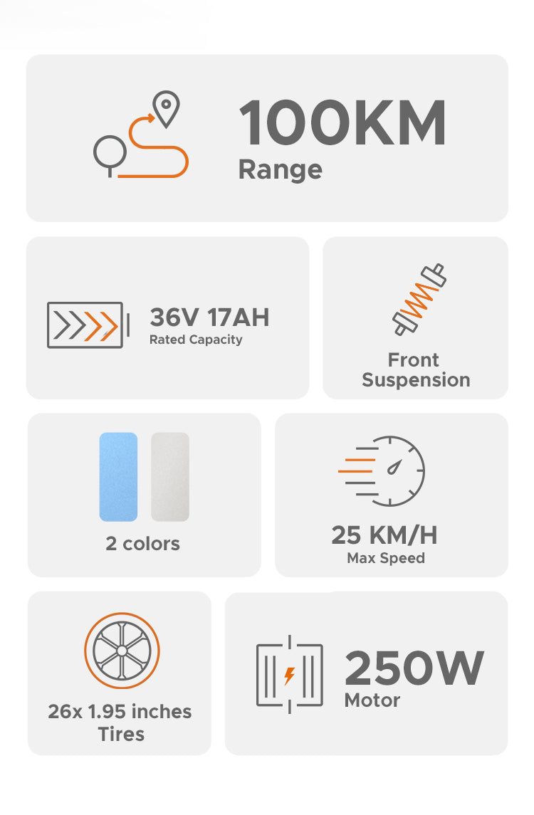 Engwe P26 Electric Bike-LOCO Scooters