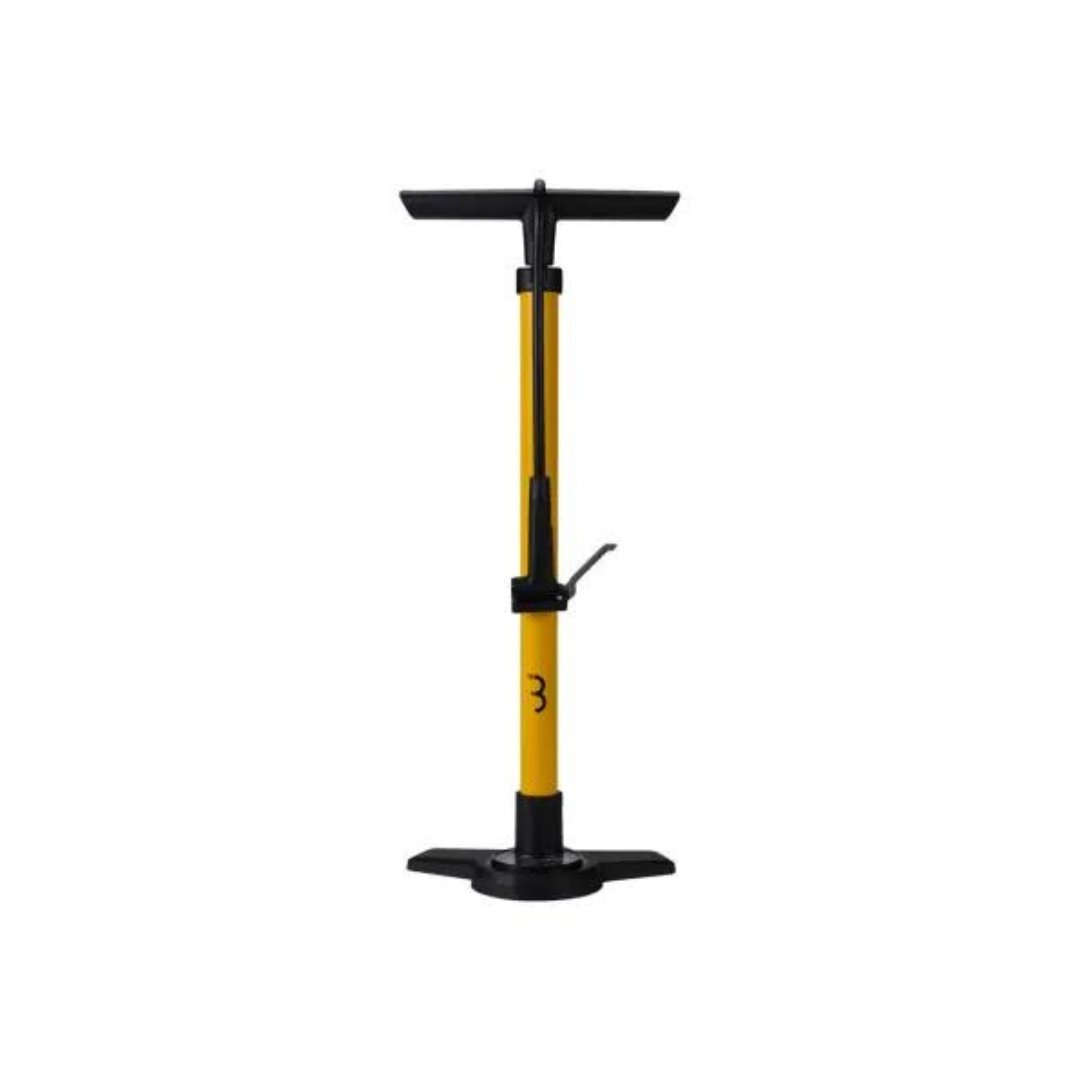 BBB AirBoost 3.0 Floor Pump Yellow - LOCO Scooters