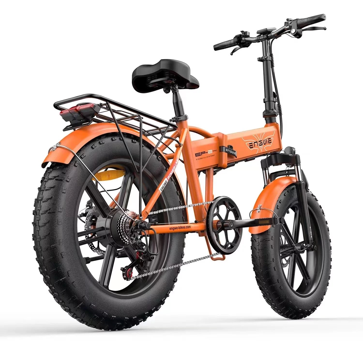 Engwe EP-2 Pro Electric Bike (Orange) - LOCO Scooters