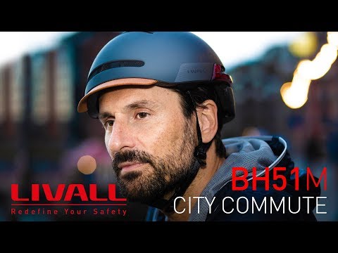 Livall BH51T Neo electric scooter bicycle Helmet with indicators and brake lights