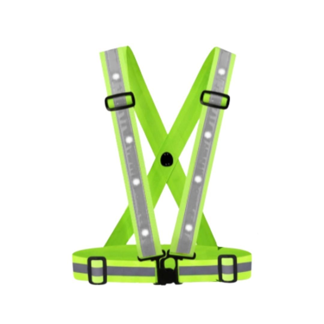 LED Reflective Safety Harness - LOCO Scooters