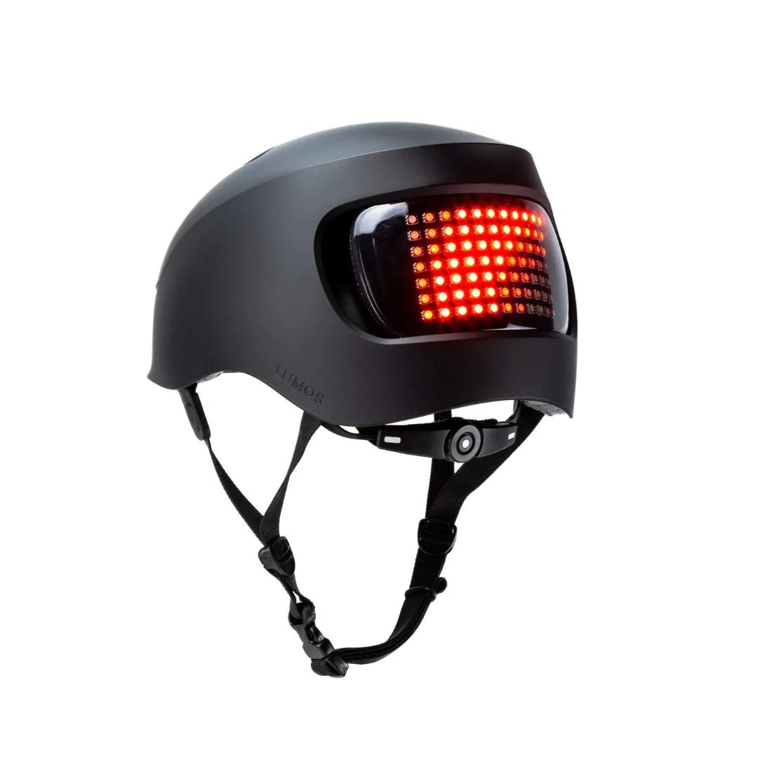 Lumos Matrix Smart Helmet Charcoal Black - LOCO Scooters