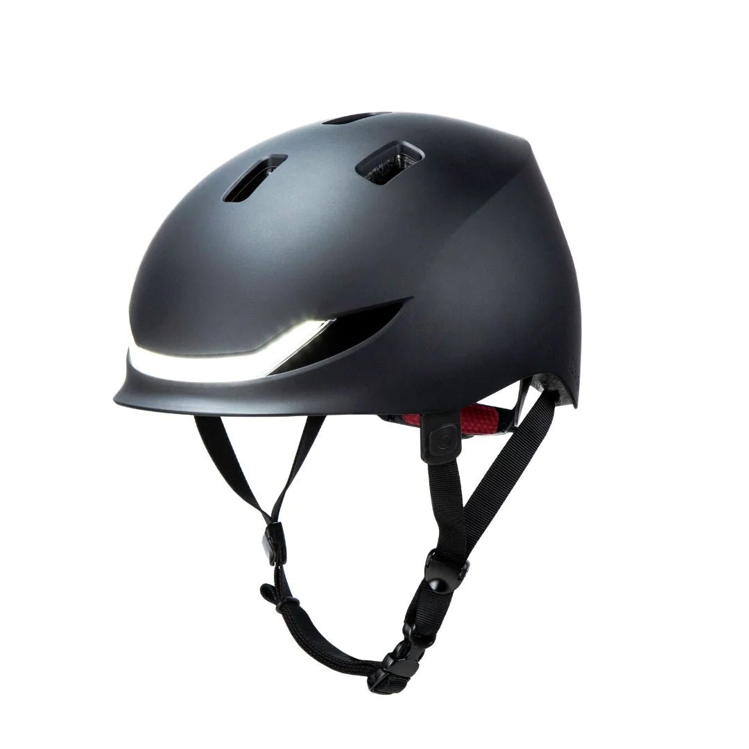 Lumos Matrix Smart Helmet Charcoal Black - LOCO Scooters